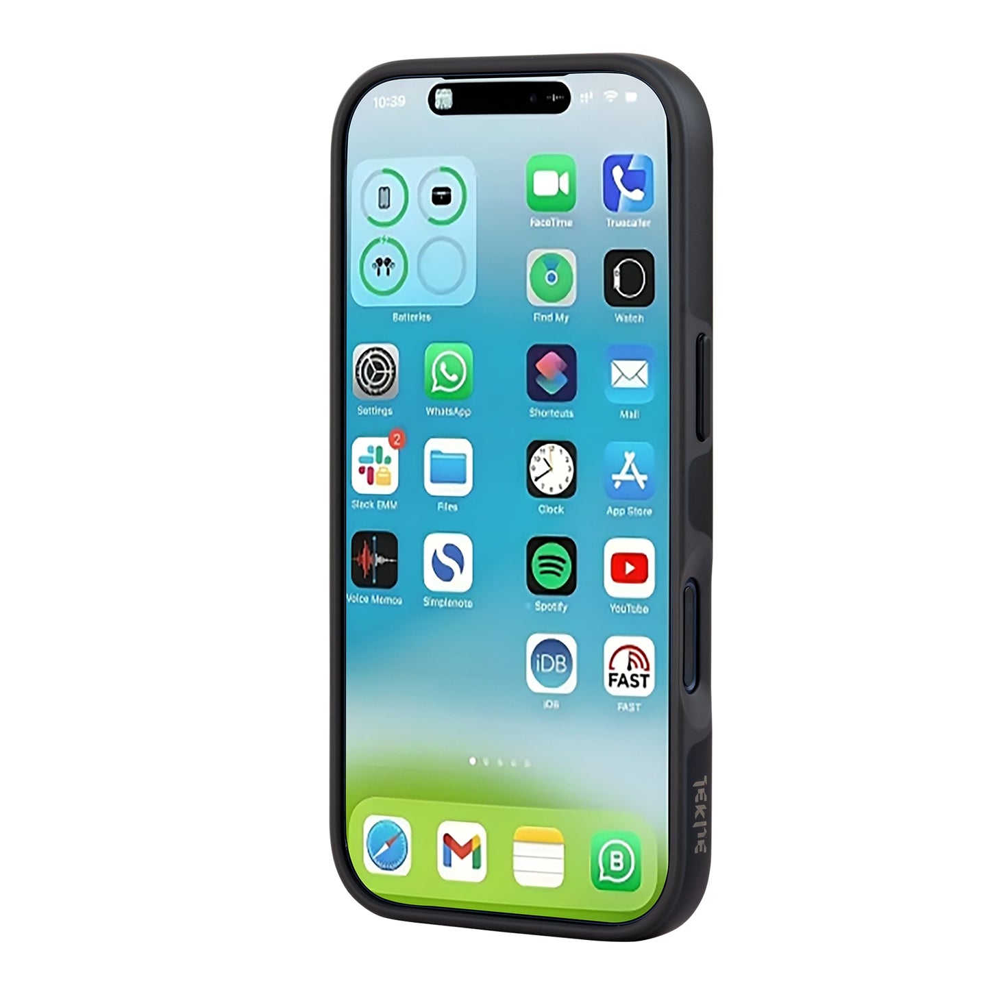 TEKNE Solid MagSafe Case for iPhone 17 Pro-Black