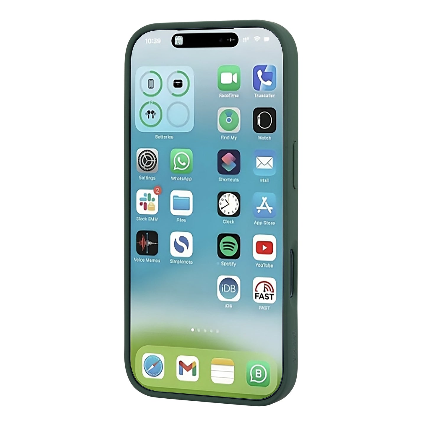 Tekne Silicone Case Compatible with MagSafe for iPhone 17 Pro-Green