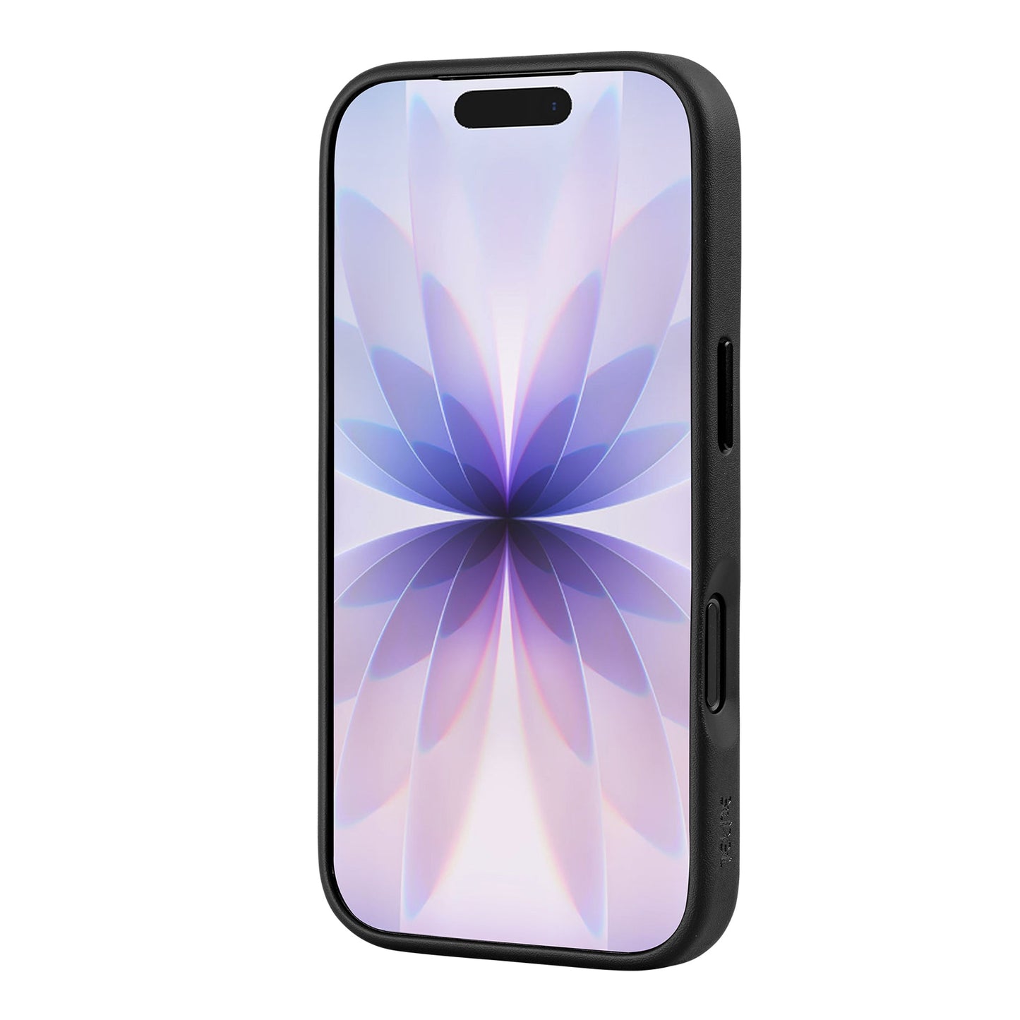 Tekne Hybrid Frost Matte with stand Case for iPhone 17 Pro-Black