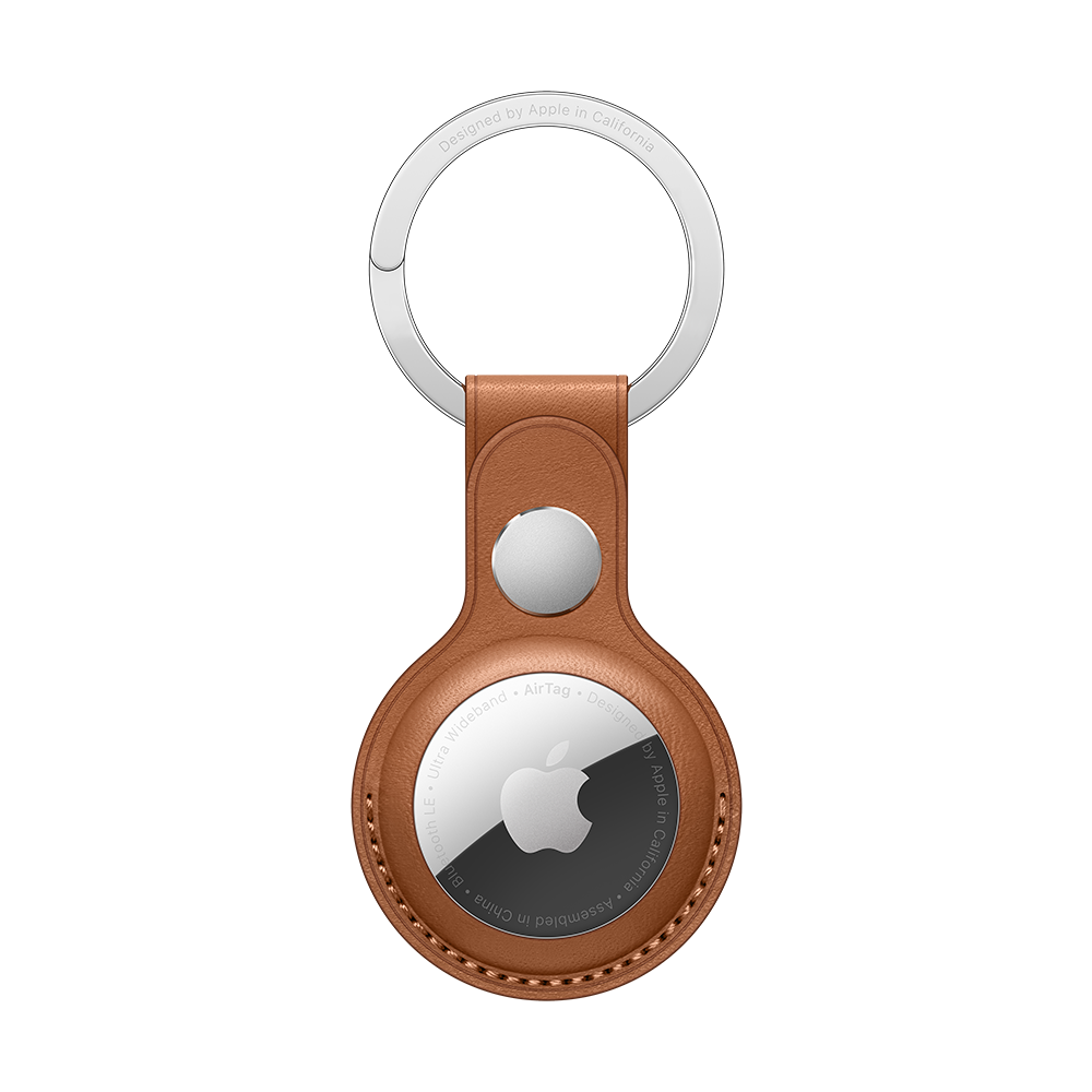 Apple AirTag Leather Key Ring