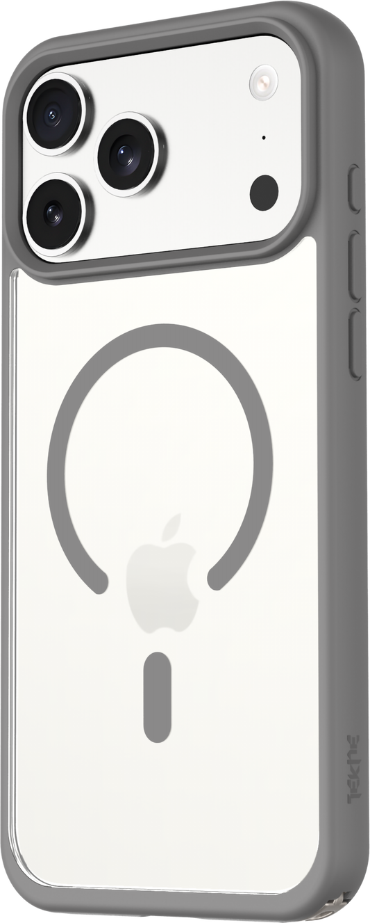 TEKNE Hybrid Protective case   for iPhone 17 Pro Max-Grey