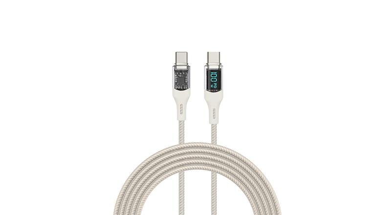 RANSPARENT HOUSING C TO C PD 100W DIGIT CABLE