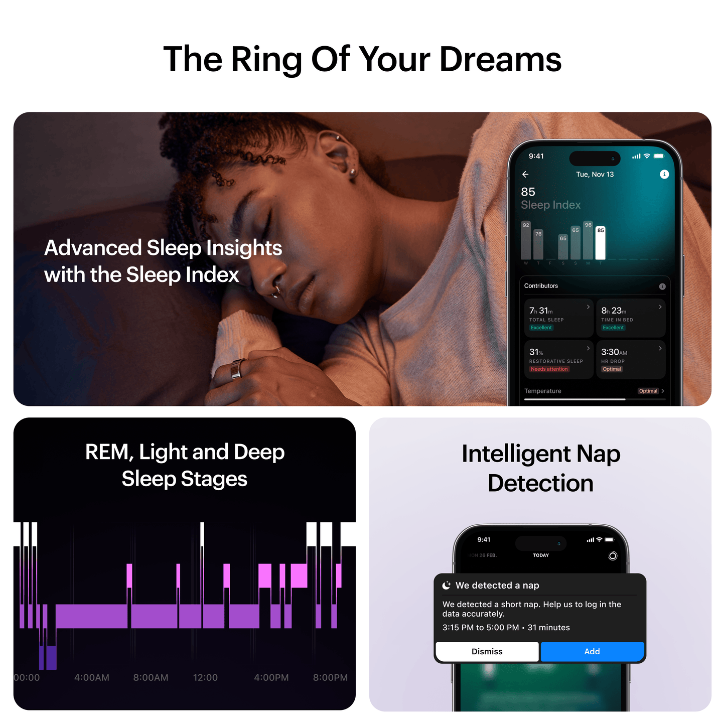 ULTRAHUMAN Ring AIR – Smart Fitness, Sleep & Activity Tracker for Men/Women