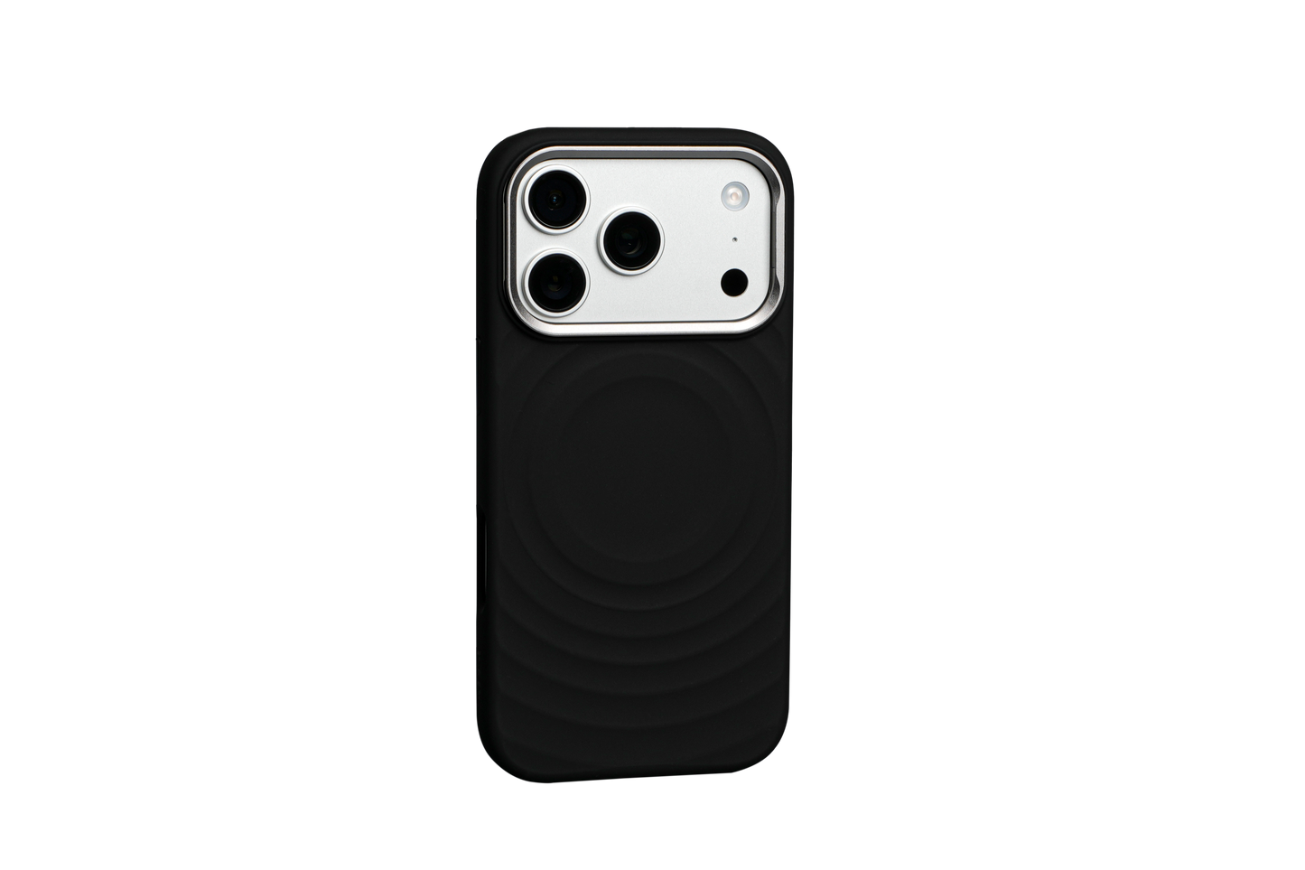 Tekne WaveStand Silicone Case for iPhone 17 Pro- Black