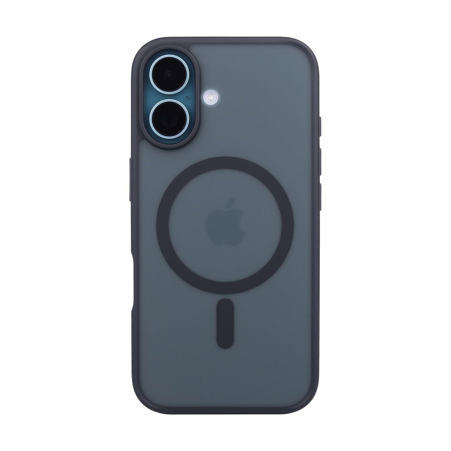 Tekne Matt MagSafe Case for iPhone 16 | Matte Finish | MagSafe Compatible & Scratch-Resistant - Black