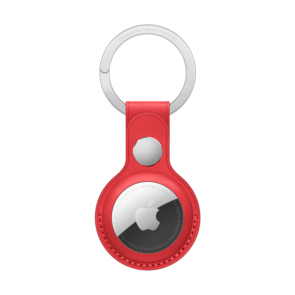 Apple AirTag Leather Key Ring