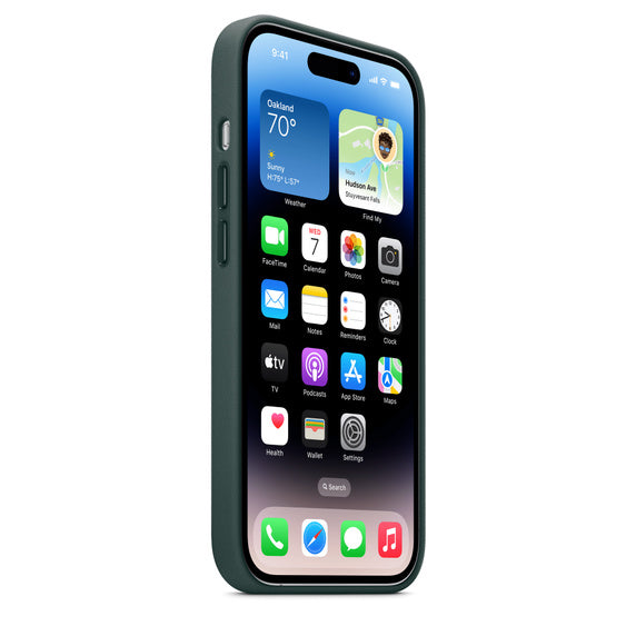 Apple Leather Case with MagSafe for iPhone 14 Pro