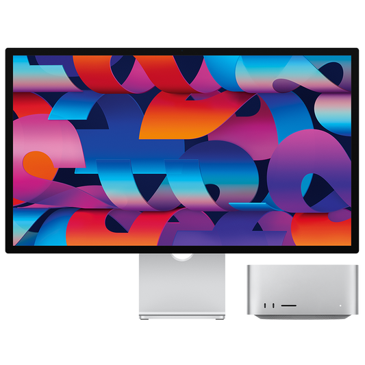 Mac Studio: Apple M2 Max chip with 12‑core CPU, 30‑core GPU, 512GB SSD