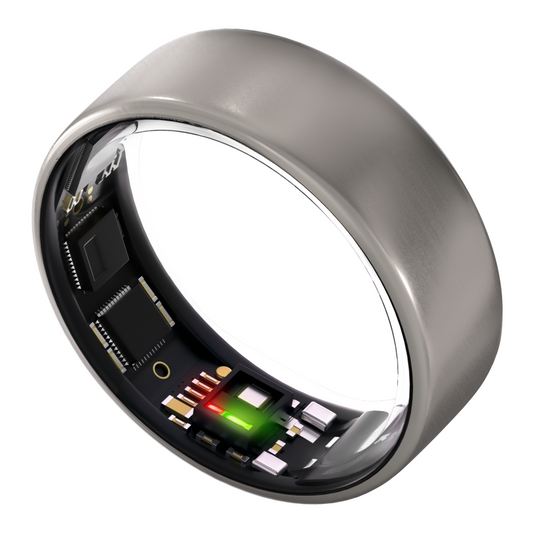 ULTRAHUMAN Ring AIR – Smart Fitness, Sleep & Activity Tracker for Men/Women (Space Silver) - Sizing Kit