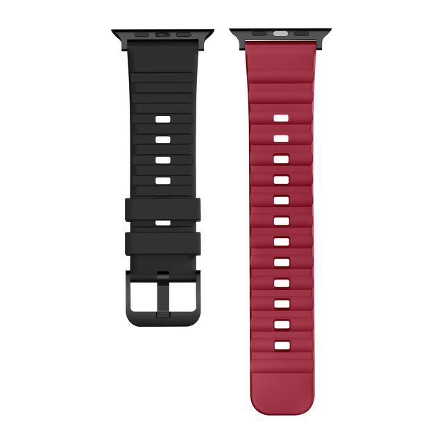 Tekne Classic Silicone Sports Band | Lightweight, Breathable, Waterproof Strap  