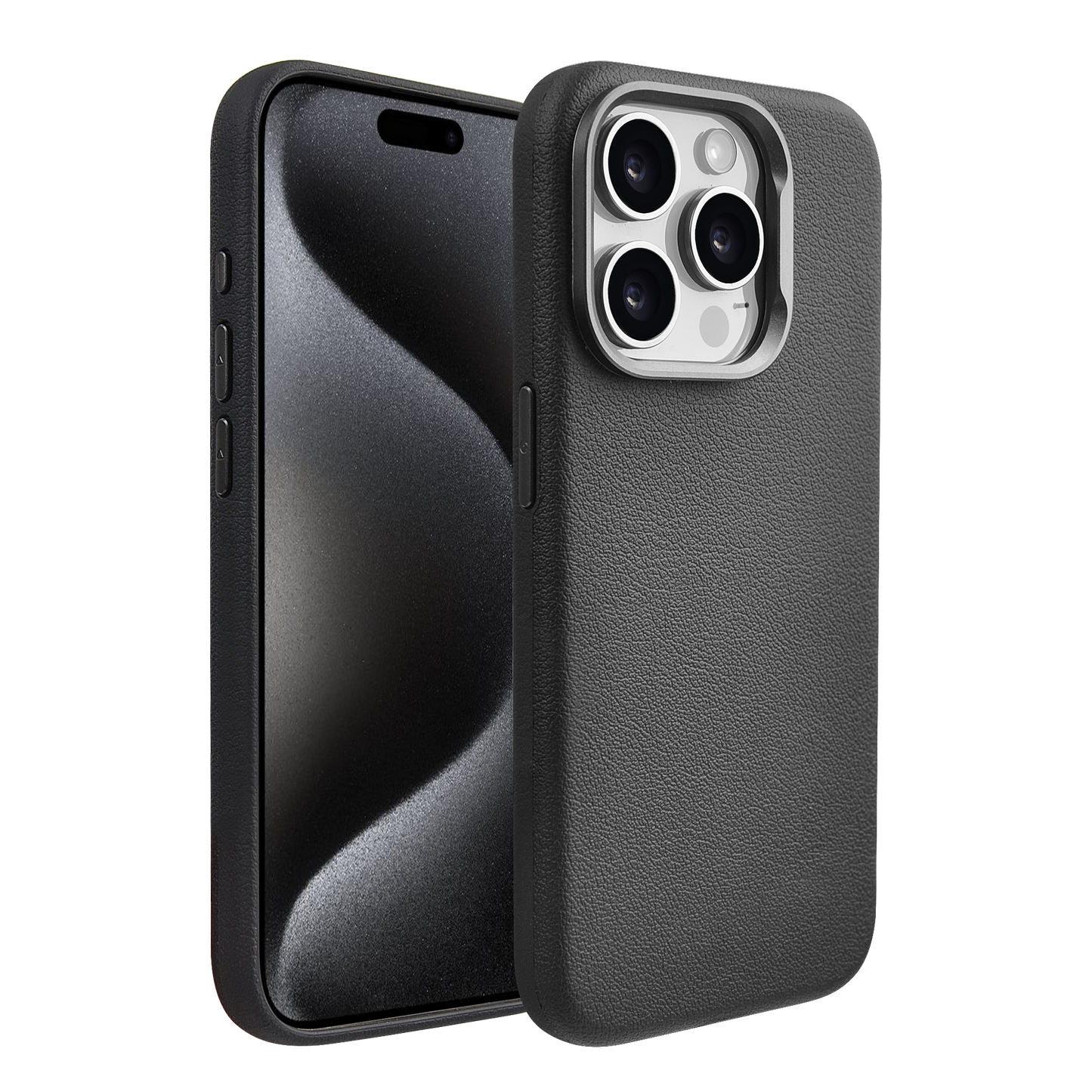 Pulse THOR Leather case for iPhone 15 Pro Max-Black