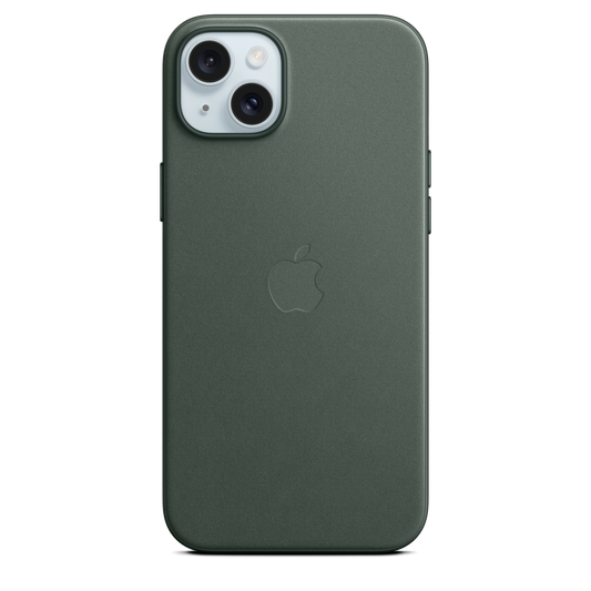 iPhone¬†15¬†Plus FineWoven Case with MagSafe - Evergreen