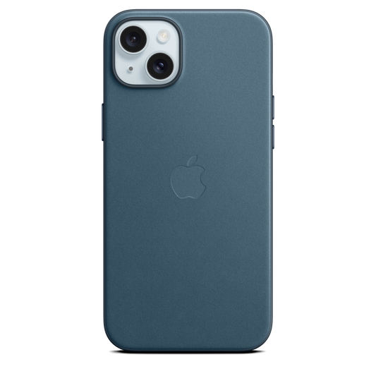 iPhone¬†15¬†Plus FineWoven Case with MagSafe - Pacific Blue