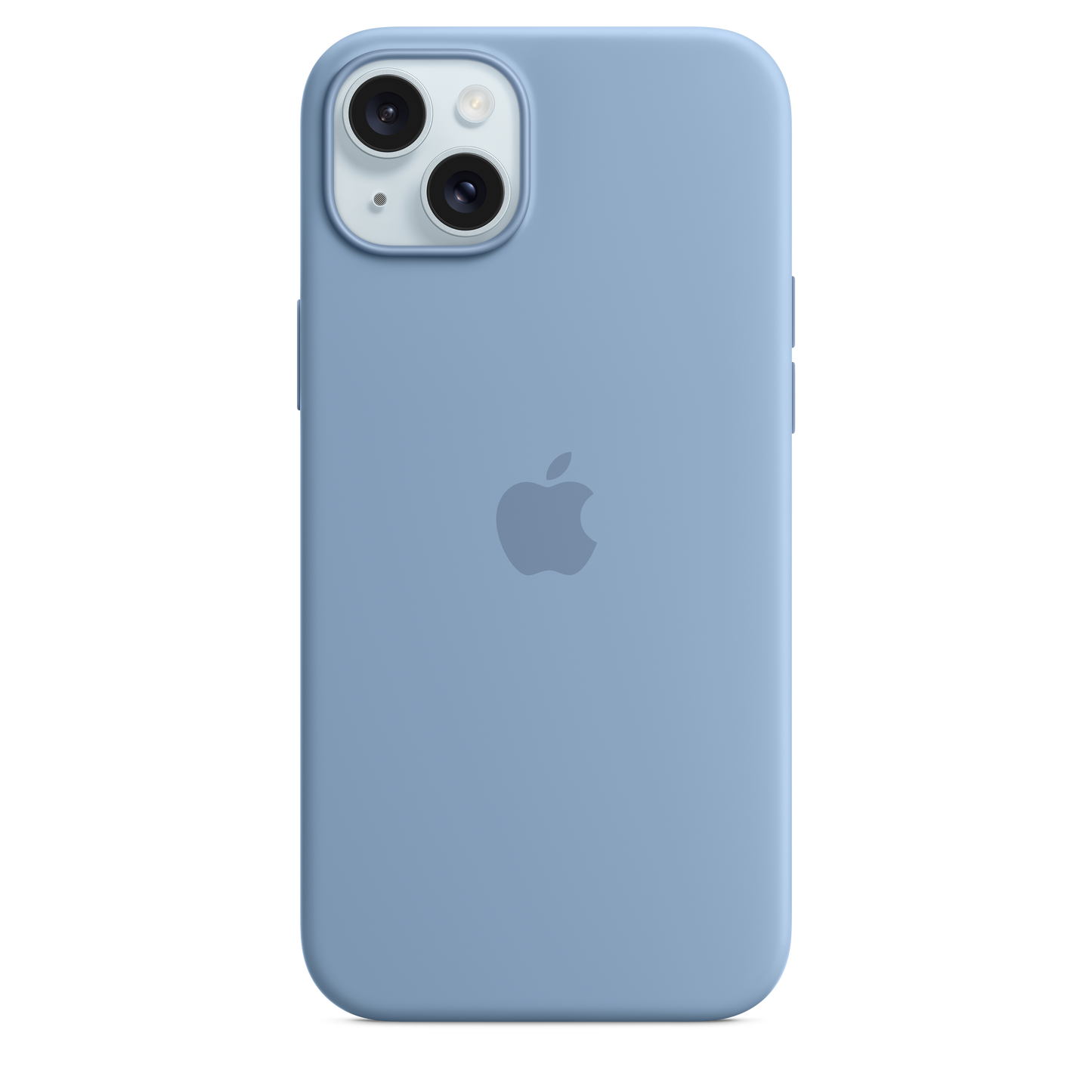 iPhone¬†15¬†Plus Silicone Case with MagSafe - Winter¬†Blue