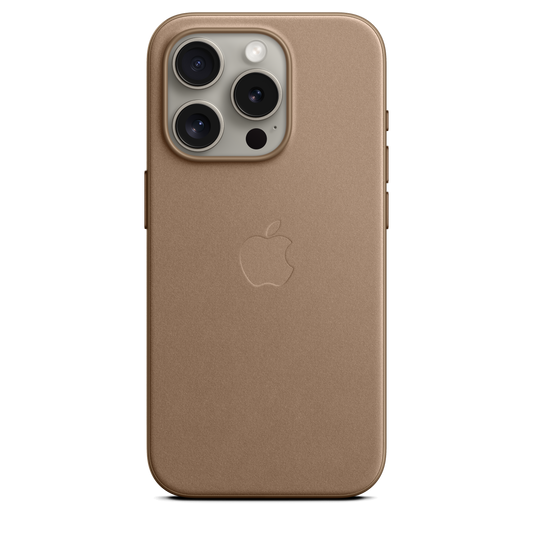 iPhone¬†15¬†Pro FineWoven Case with MagSafe - Taupe