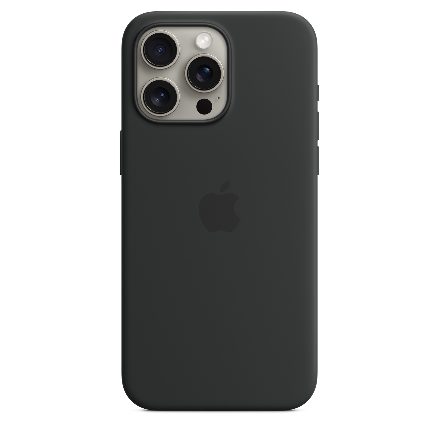 iPhone¬†15¬†Pro¬†Max Silicone Case with MagSafe - Black