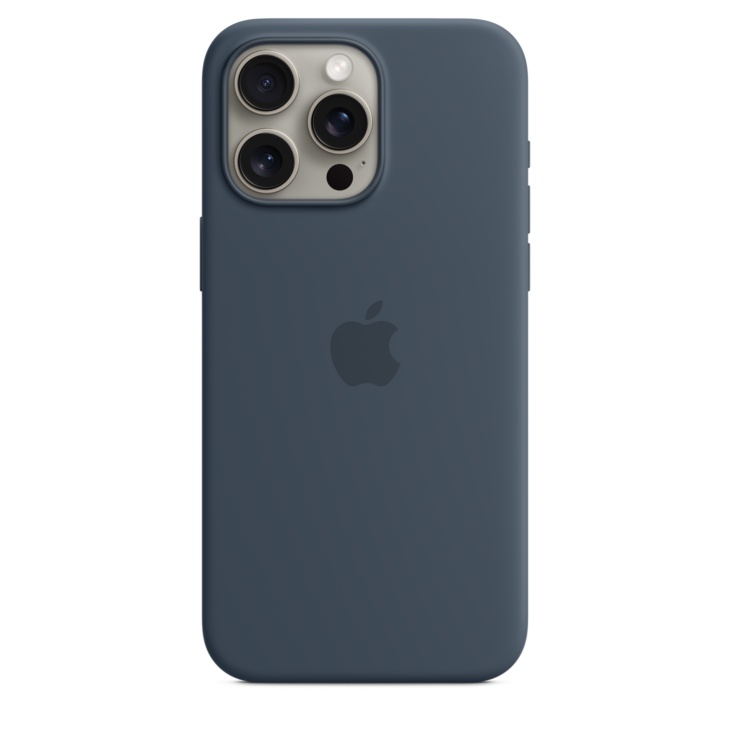 iPhone¬†15¬†Pro¬†Max Silicone Case with MagSafe - Storm¬†Blue
